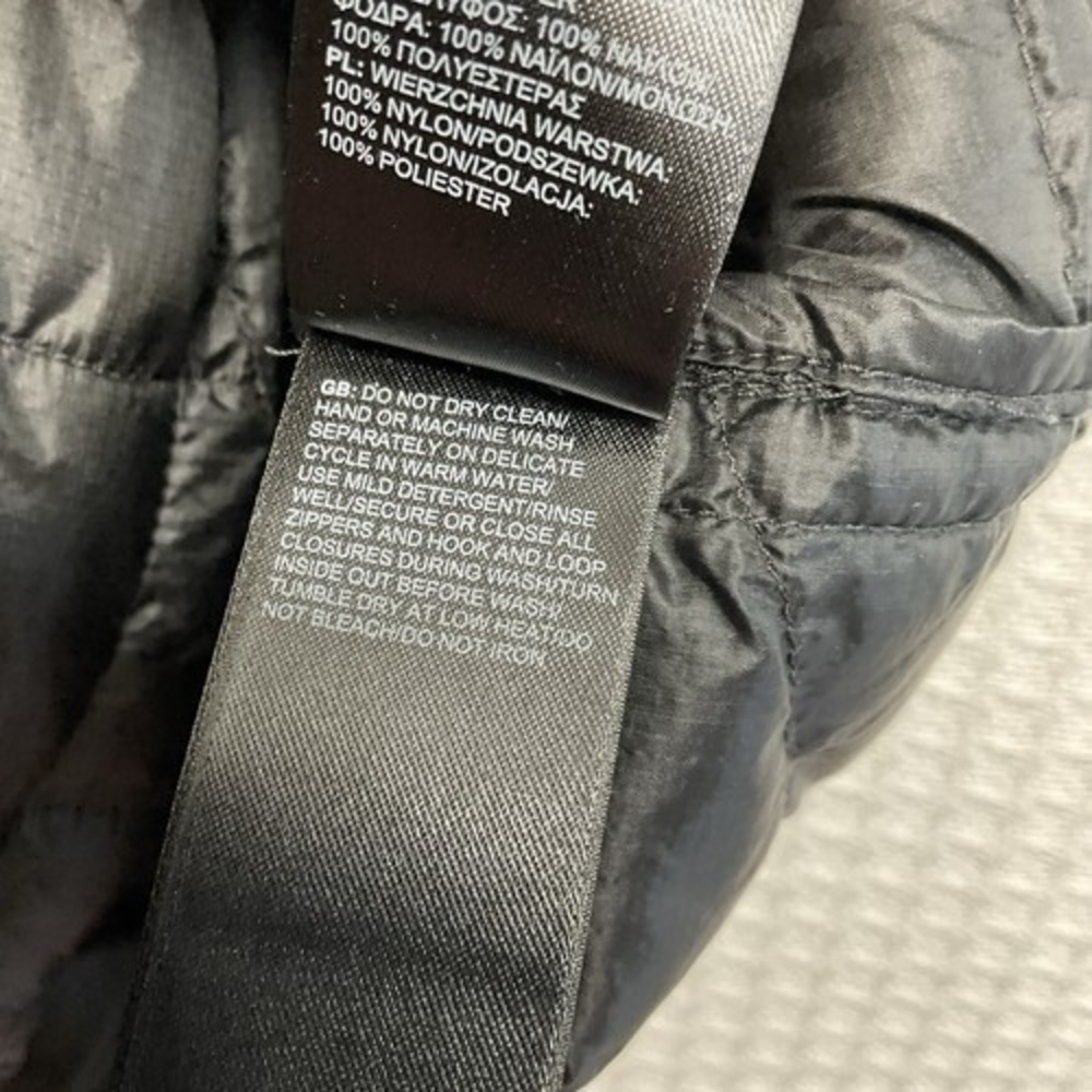 NWOT The North Face ThermoBall Eco Black Outdoor Puffer Vest Men XL Vietnam - Picture 6 of 11